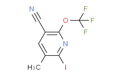 AM177565 | 1806150-93-5 | 5-Cyano-2-iodo-3-methyl-6-(trifluoromethoxy)pyridine