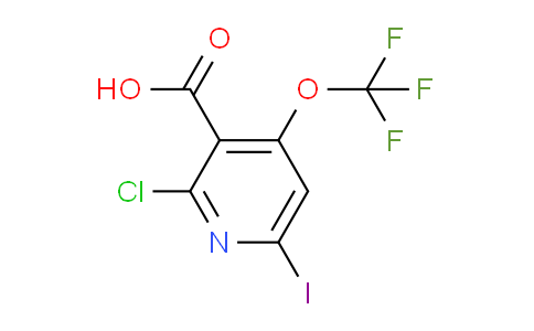 2-Chloro-6-iodo-4-(trifluoromethoxy)pyridine-3-carboxylic acid