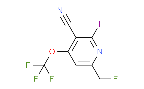 AM177605 | 1806037-81-9 | 3-Cyano-6-(fluoromethyl)-2-iodo-4-(trifluoromethoxy)pyridine