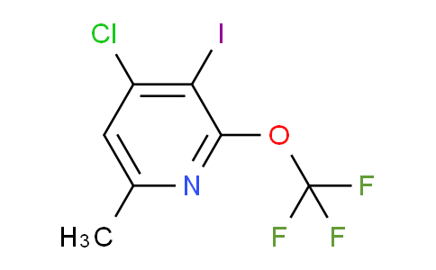 AM177606 | 1806195-61-8 | 4-Chloro-3-iodo-6-methyl-2-(trifluoromethoxy)pyridine