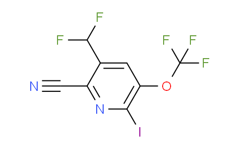 AM177609 | 1804725-53-8 | 2-Cyano-3-(difluoromethyl)-6-iodo-5-(trifluoromethoxy)pyridine