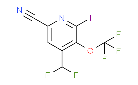 AM177612 | 1804331-56-3 | 6-Cyano-4-(difluoromethyl)-2-iodo-3-(trifluoromethoxy)pyridine