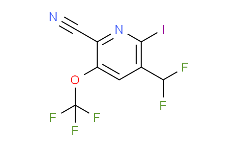 AM177614 | 1804691-57-3 | 2-Cyano-5-(difluoromethyl)-6-iodo-3-(trifluoromethoxy)pyridine