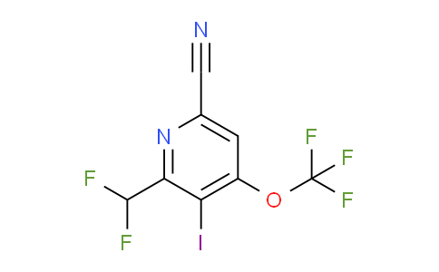 AM177620 | 1804783-11-6 | 6-Cyano-2-(difluoromethyl)-3-iodo-4-(trifluoromethoxy)pyridine