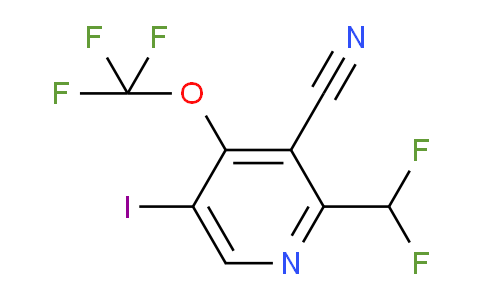 AM177622 | 1804669-95-1 | 3-Cyano-2-(difluoromethyl)-5-iodo-4-(trifluoromethoxy)pyridine