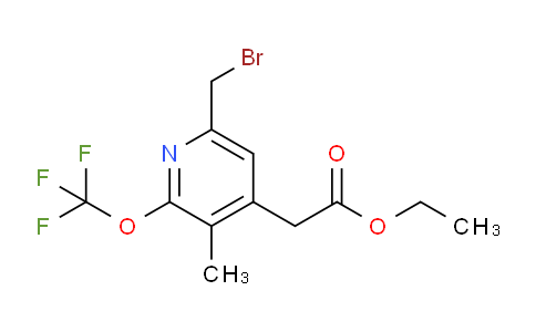 AM17764 | 1361893-06-2 | Ethyl 6-(bromomethyl)-3-methyl-2-(trifluoromethoxy)pyridine-4-acetate