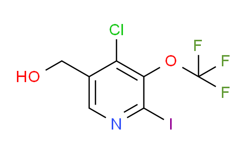 4-Chloro-2-iodo-3-(trifluoromethoxy)pyridine-5-methanol