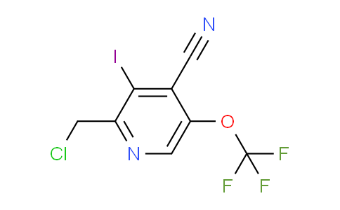 AM177657 | 1803653-60-2 | 2-(Chloromethyl)-4-cyano-3-iodo-5-(trifluoromethoxy)pyridine