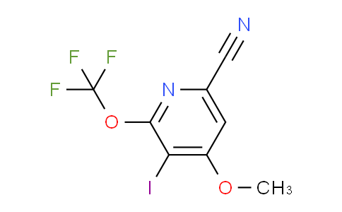 AM177658 | 1803649-29-7 | 6-Cyano-3-iodo-4-methoxy-2-(trifluoromethoxy)pyridine