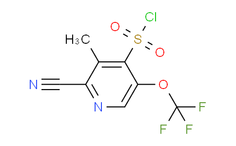 AM177664 | 1804343-46-1 | 2-Cyano-3-methyl-5-(trifluoromethoxy)pyridine-4-sulfonyl chloride