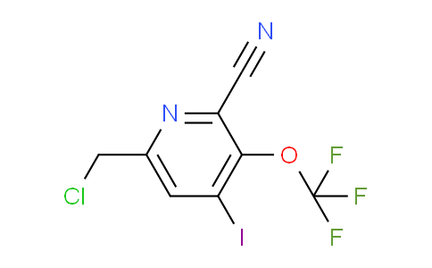 AM177666 | 1804690-69-4 | 6-(Chloromethyl)-2-cyano-4-iodo-3-(trifluoromethoxy)pyridine