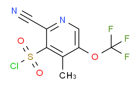 AM177667 | 1804343-62-1 | 2-Cyano-4-methyl-5-(trifluoromethoxy)pyridine-3-sulfonyl chloride