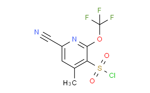 AM177669 | 1804400-60-9 | 6-Cyano-4-methyl-2-(trifluoromethoxy)pyridine-3-sulfonyl chloride