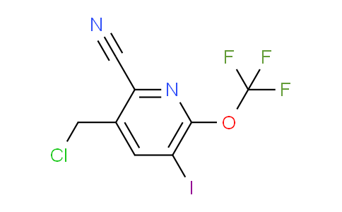 AM177670 | 1804400-29-0 | 3-(Chloromethyl)-2-cyano-5-iodo-6-(trifluoromethoxy)pyridine