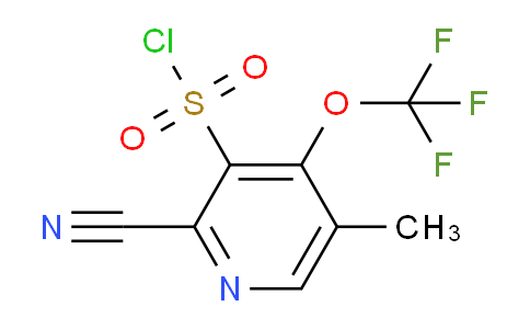 AM177671 | 1804400-70-1 | 2-Cyano-5-methyl-4-(trifluoromethoxy)pyridine-3-sulfonyl chloride