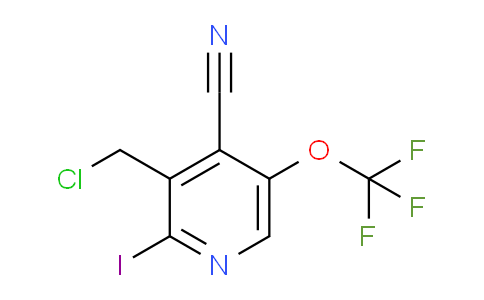 3-(Chloromethyl)-4-cyano-2-iodo-5-(trifluoromethoxy)pyridine