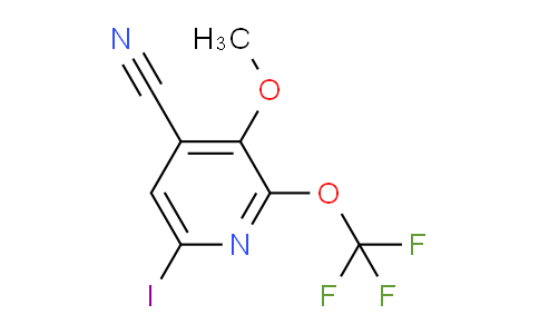 4-Cyano-6-iodo-3-methoxy-2-(trifluoromethoxy)pyridine