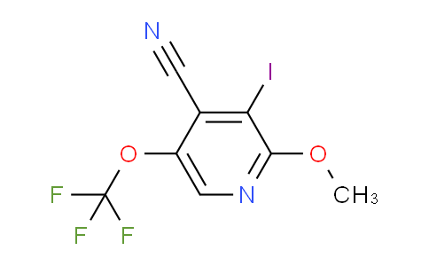 4-Cyano-3-iodo-2-methoxy-5-(trifluoromethoxy)pyridine