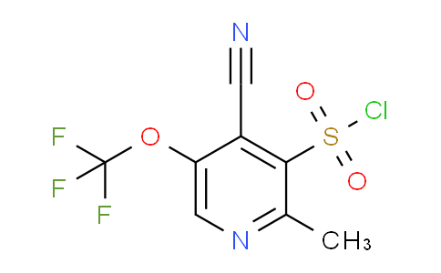 AM177680 | 1806254-16-9 | 4-Cyano-2-methyl-5-(trifluoromethoxy)pyridine-3-sulfonyl chloride