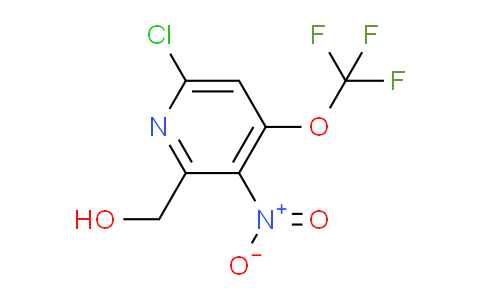 6-Chloro-3-nitro-4-(trifluoromethoxy)pyridine-2-methanol