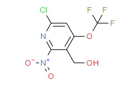 6-Chloro-2-nitro-4-(trifluoromethoxy)pyridine-3-methanol