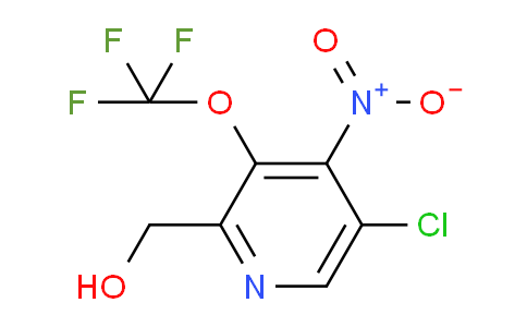 5-Chloro-4-nitro-3-(trifluoromethoxy)pyridine-2-methanol