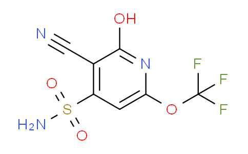 3-Cyano-2-hydroxy-6-(trifluoromethoxy)pyridine-4-sulfonamide