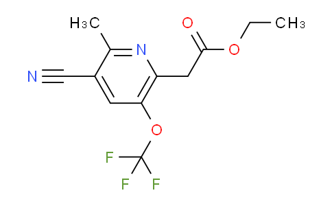 AM177712 | 1806156-05-7 | Ethyl 3-cyano-2-methyl-5-(trifluoromethoxy)pyridine-6-acetate