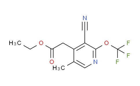 AM177718 | 1806076-16-3 | Ethyl 3-cyano-5-methyl-2-(trifluoromethoxy)pyridine-4-acetate