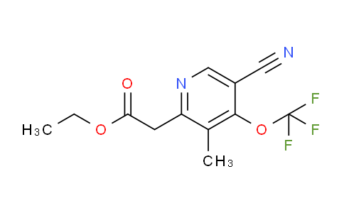 AM177720 | 1806057-17-9 | Ethyl 5-cyano-3-methyl-4-(trifluoromethoxy)pyridine-2-acetate