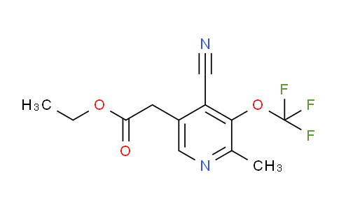 AM177722 | 1806076-21-0 | Ethyl 4-cyano-2-methyl-3-(trifluoromethoxy)pyridine-5-acetate