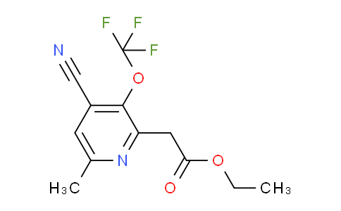 AM177725 | 1804399-62-9 | Ethyl 4-cyano-6-methyl-3-(trifluoromethoxy)pyridine-2-acetate