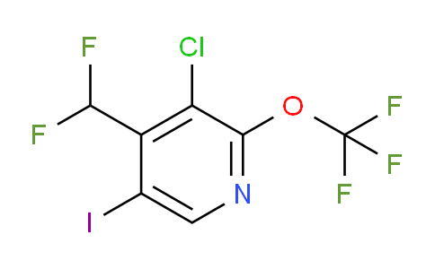 AM177729 | 1804590-56-4 | 3-Chloro-4-(difluoromethyl)-5-iodo-2-(trifluoromethoxy)pyridine