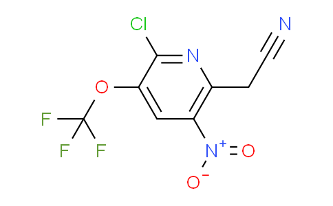 AM177737 | 1804809-38-8 | 2-Chloro-5-nitro-3-(trifluoromethoxy)pyridine-6-acetonitrile