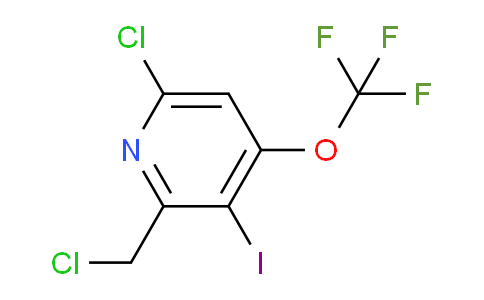 6-Chloro-2-(chloromethyl)-3-iodo-4-(trifluoromethoxy)pyridine