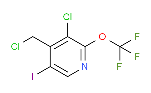 3-Chloro-4-(chloromethyl)-5-iodo-2-(trifluoromethoxy)pyridine