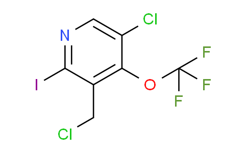 5-Chloro-3-(chloromethyl)-2-iodo-4-(trifluoromethoxy)pyridine