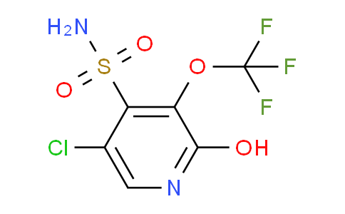 5-Chloro-2-hydroxy-3-(trifluoromethoxy)pyridine-4-sulfonamide