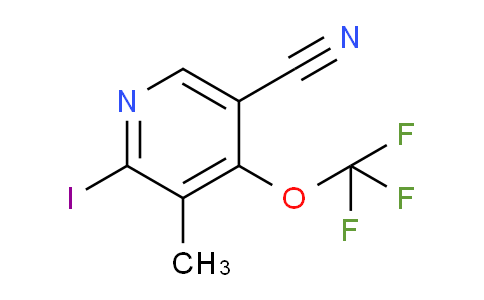 5-Cyano-2-iodo-3-methyl-4-(trifluoromethoxy)pyridine
