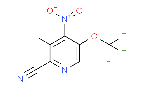 2-Cyano-3-iodo-4-nitro-5-(trifluoromethoxy)pyridine