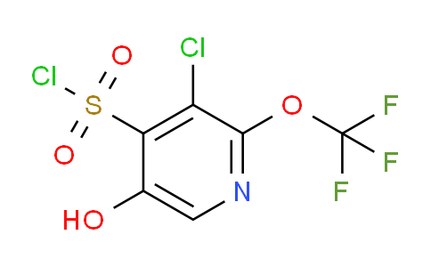AM177784 | 1806218-51-8 | 3-Chloro-5-hydroxy-2-(trifluoromethoxy)pyridine-4-sulfonyl chloride