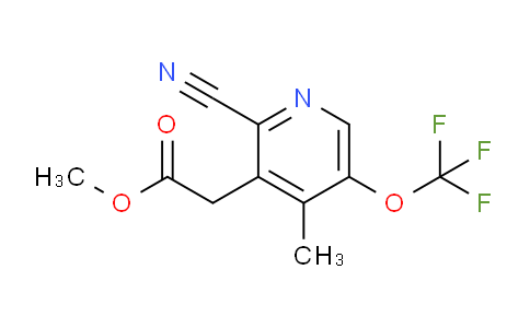 AM177785 | 1804819-74-6 | Methyl 2-cyano-4-methyl-5-(trifluoromethoxy)pyridine-3-acetate