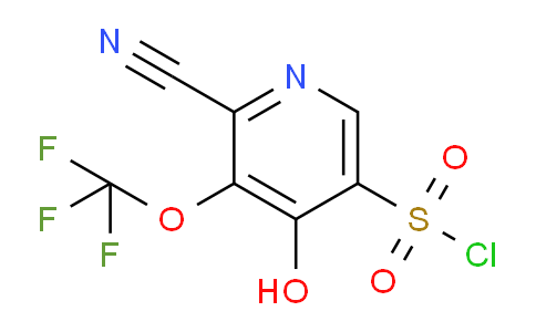 AM177790 | 1804782-12-4 | 2-Cyano-4-hydroxy-3-(trifluoromethoxy)pyridine-5-sulfonyl chloride