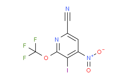 AM177791 | 1806044-08-5 | 6-Cyano-3-iodo-4-nitro-2-(trifluoromethoxy)pyridine