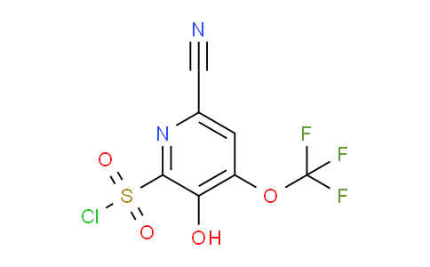 AM177795 | 1804820-53-8 | 6-Cyano-3-hydroxy-4-(trifluoromethoxy)pyridine-2-sulfonyl chloride