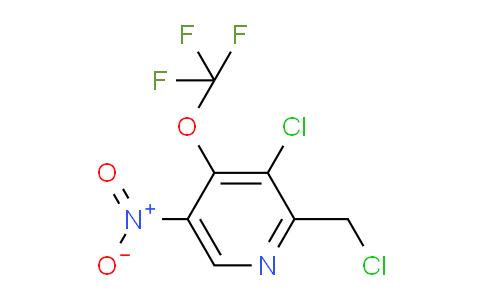 3-Chloro-2-(chloromethyl)-5-nitro-4-(trifluoromethoxy)pyridine