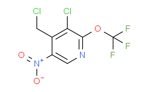 3-Chloro-4-(chloromethyl)-5-nitro-2-(trifluoromethoxy)pyridine