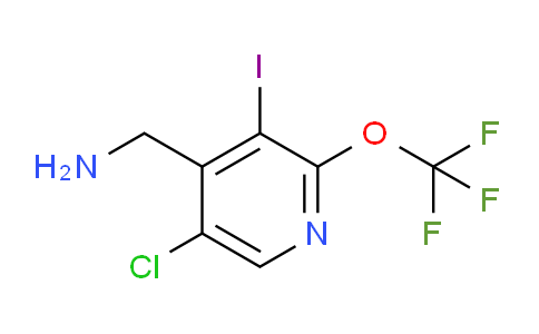 4-(Aminomethyl)-5-chloro-3-iodo-2-(trifluoromethoxy)pyridine