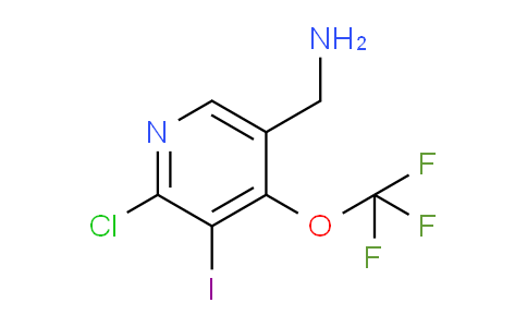 5-(Aminomethyl)-2-chloro-3-iodo-4-(trifluoromethoxy)pyridine