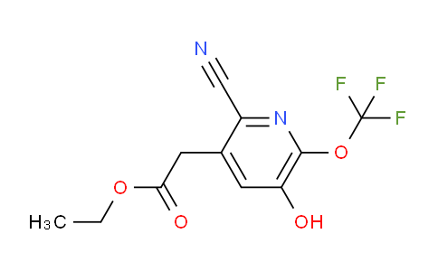 AM177841 | 1803705-41-0 | Ethyl 2-cyano-5-hydroxy-6-(trifluoromethoxy)pyridine-3-acetate